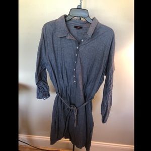 Blue Button up dress from WB